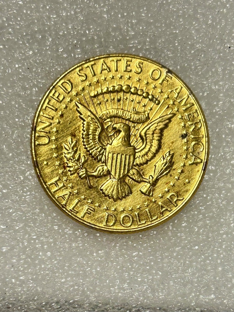 1964 Kennedy Half Dollar 50C GOLD TONED BX5-18 | eBay 1964 Kennedy Half Dollar 50C GOLD TONED BX5-18 | eBay