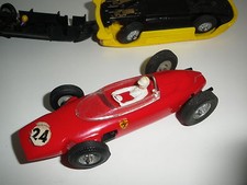 voiture circuit 24 slot jouef for playcraft Ferrari formula 1 made in France tcr