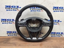 SEAT TARRACO KN2 STEERING WHEEL LEATHER MULTIFUNCTION PADDLE SHIFT 2018-2024