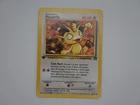 2000 Pokemon Team Rocket Meowth 1st Edition #62/82 NM