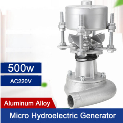 Micro Hydroelectric Generator Hydro Power Station Water Turbine Generator US