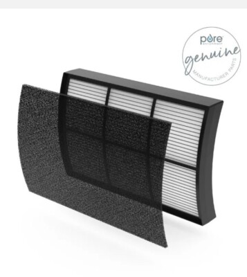 Pure Enrichment PureZone 5-3/4 in. 2-in-1 True HEPA Air Filter