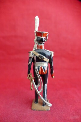 Figurine Vertunni - Lancier Bleu 1er Empire - 54mm, Plomb Peint - Ancienne
