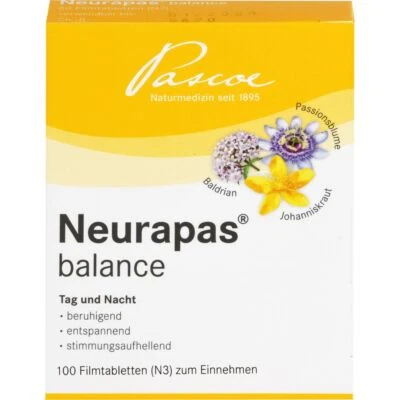 PASCOE PHARMAZEUTISCHE PRÄPARATE GMBH NEURAPAS Balance Filmtabletten 100 St PZN 01498143