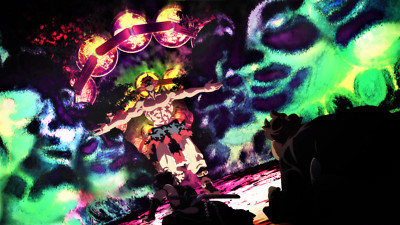 Anime Hells Paradise Jigokuraku Pink Hair Muscles  Gaming Mat Desk 4536