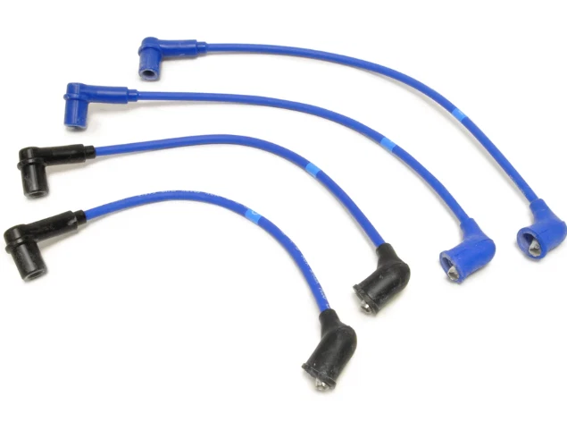 GENUINE NGK SILICONE BLUE IGNITION LEADS WIRES FIT MAZDA RX8 2003-2012  FULL SET - Image 2 of 3