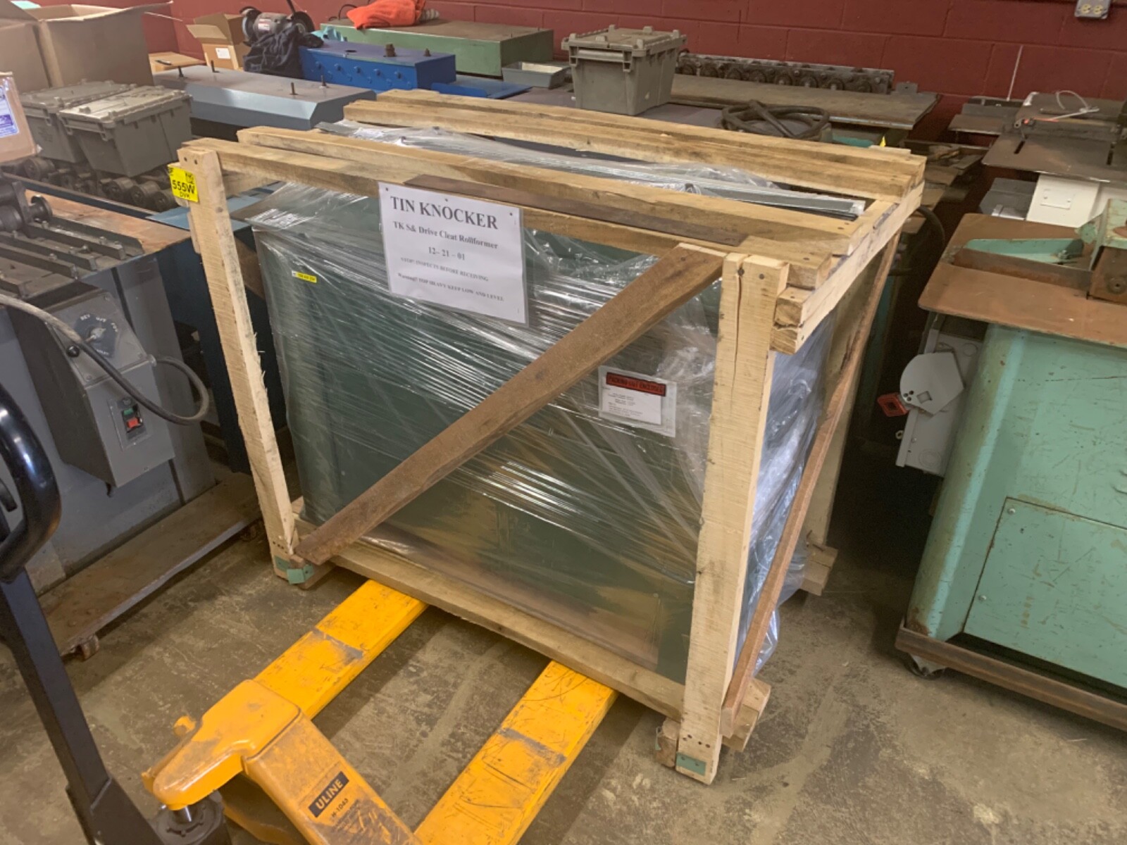 Demo Tin Knocker Lockformer Cleatformer S & Drive Machine eBay