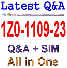 Best Exam Practice Material for 1Z0-1109-23 Exam Q A