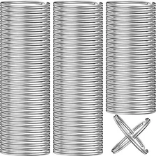 200PCS Key Rings Bulk Split Key Rings Keychain Rings and Crafts 1 Inch (25Mm)