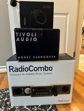 Tivoli Audio Model 2 With Subwoofer CD Rare Headphones New Old Stock