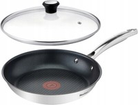 Tefal Duetto+ Pfanne Durchmesser 28 Cm + Original Glasdeckel Bratpfanne Neu