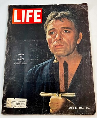 Life Magazine, April 24, 1964, Theatre, Richard Burton as Hamlet