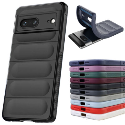 Für Google Pixel 9 Pro 8/8A 7/7A 6/6A Silikon SchutzHülle Handy Tasche Bumper