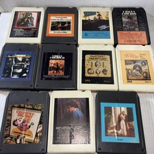 Large Lot Of 11 1950s-70s Classic Country Music Honky Tonk 8-track Untested