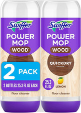 Swiffer Power Mop Wood Quickdry Floor Cleaner 25.3 FL OZ 2-Pack