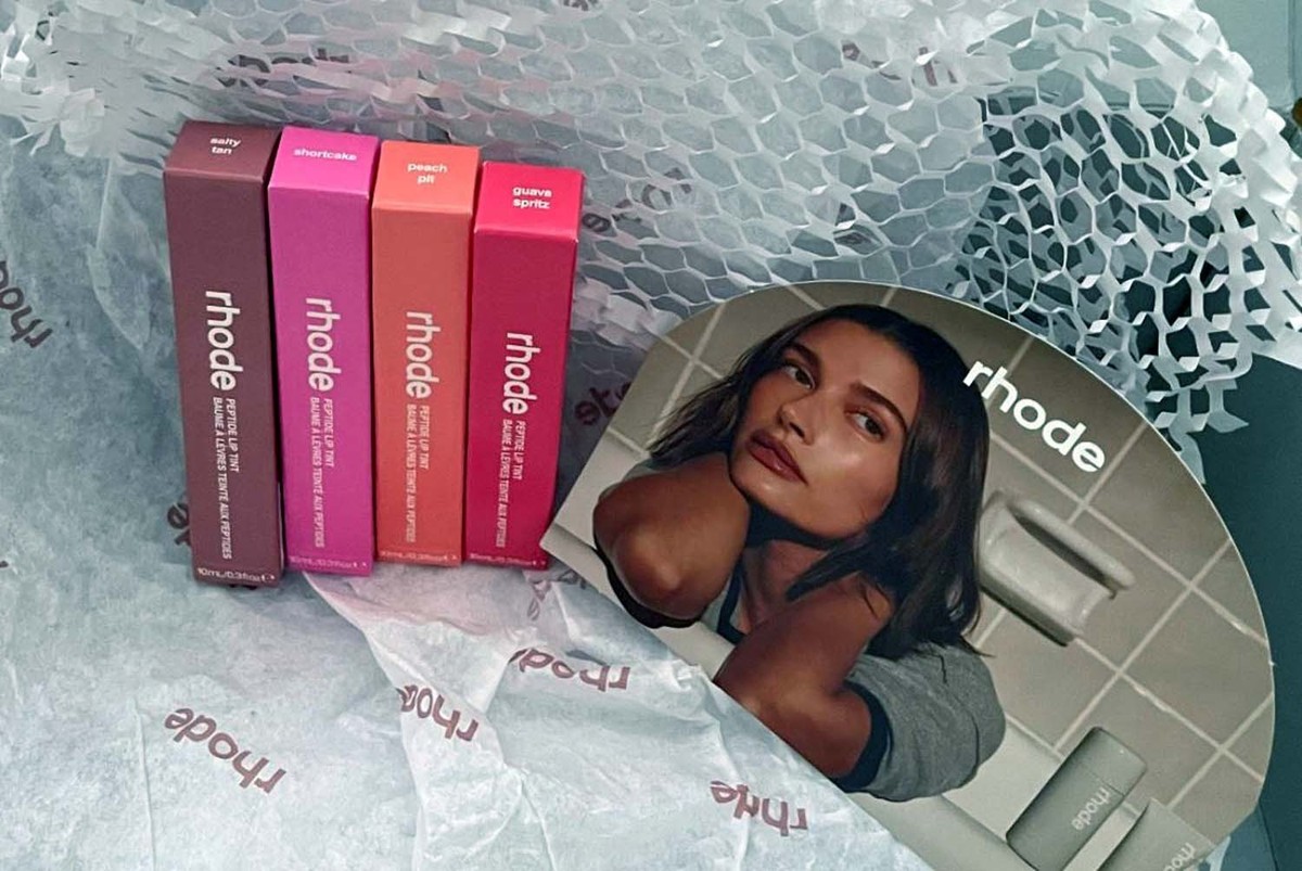 Rhode Skin the summer peptide lip tints 4 piece Set | eBay