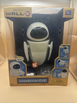 InterAction Eve Figur Toy Wall-e Disney Thinkway Toys Interactive Retired 2008