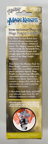 Mage Knight Rebellion (Beta) Booster Pack (Sealed, OOP) - Wizkids 2001 - WZK200 - Picture 3 of 5