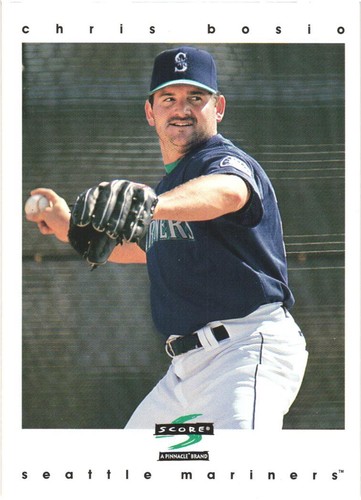 1997 Score Chris Bosio #18 card