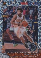 Jalen Lecque 2019-20 Hoops Premium Stock - Silver Laser RC #254 - Phoenix Suns