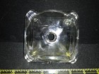 Vintage lamp base, crystal clear, art deco style,Very good conditions-G17 — photo 4