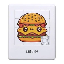 'Kawaii Cheeseburger' Sliding Puzzle (PZ00028973)