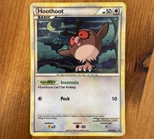 Hoothoot HGSS05, VLP Holo Promo w/ Swirl, Heartgold SoulSilver, Black Star Promo on eBay