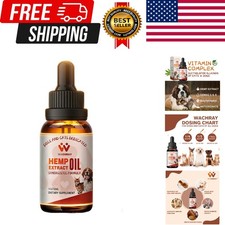  mp Oil for Dogs  Cats 1 Pack, Calming Drops Dog Relaxants, Helps Pets with ...
