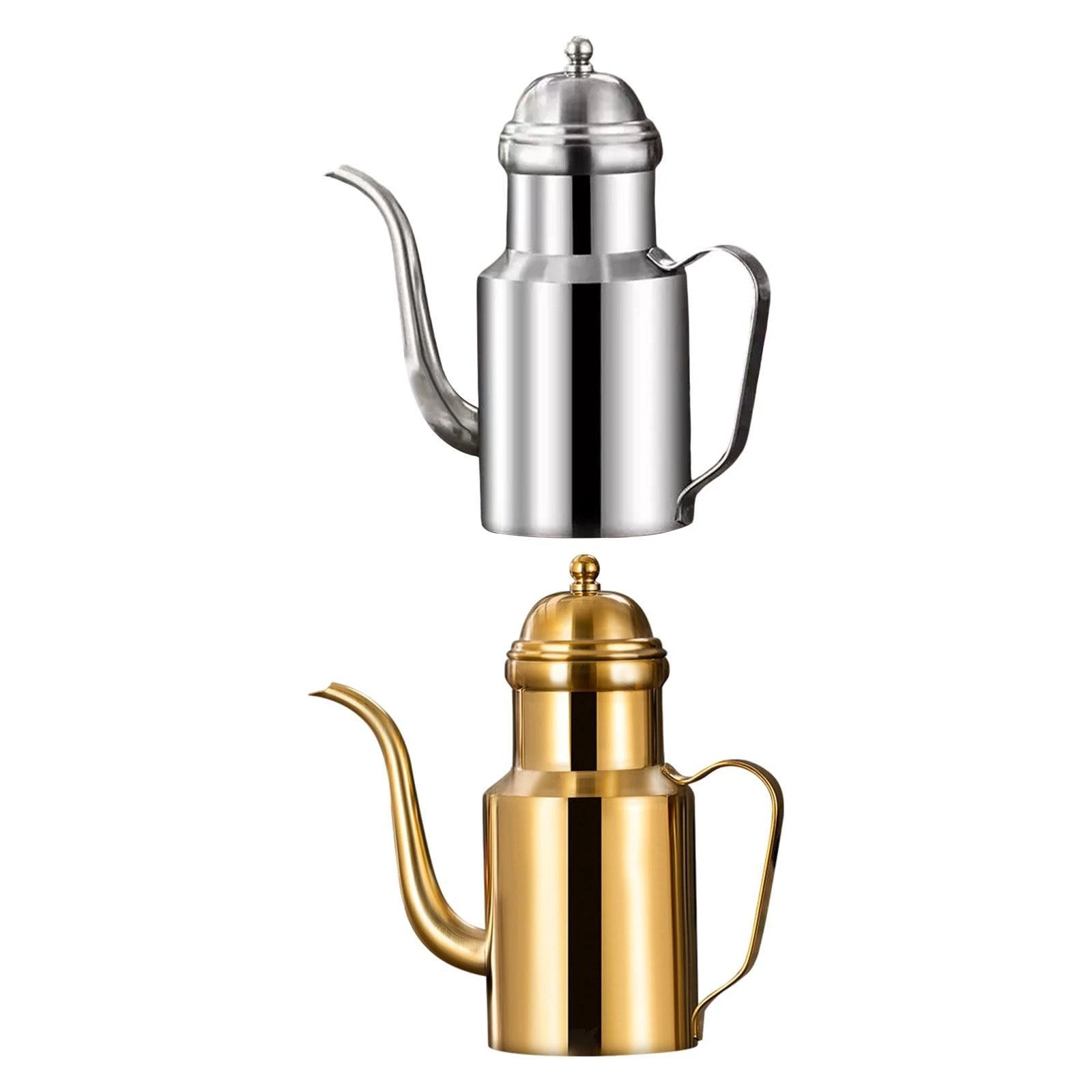 Stainless Steel Oil Dispenser Bottle Soy Sauce Dispensing Bottle Refillable
Opens in a new window or
