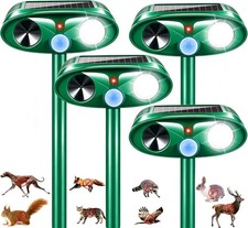4 Pack Upgraded Sonic Fortress Pro Deer Repel...