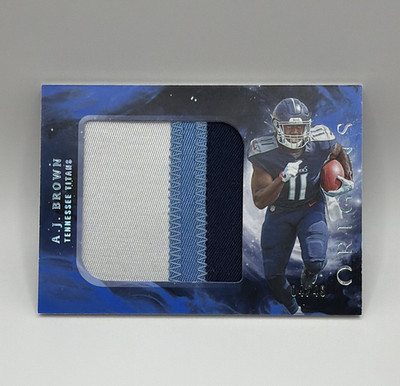2019 Origins A.J. Brown Titans Rookie Jumbo Jerseys 04/49 #RJJ-11