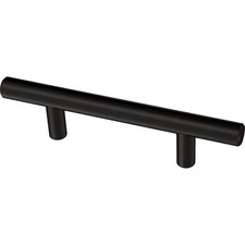 10 Bar Pulls 2-1/2 64 mm Center-to-Center Matte Black Cabinet Pull 10 Pack NEW