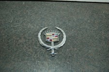 Used Genuine 93 - 96 Cadillac Fleetwood Hood Ornament Emblem Brougham Gm 1