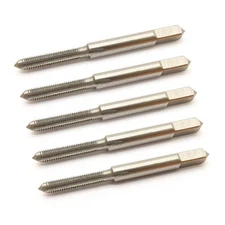 5pcs HSS M3 Metric Hand Tap M3x0.5mm Straight Flute High Speed Steel