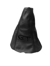 For Ford Mustang Gt Convertible Coupe 1994-2004 Black Leather Shift Boot Cover