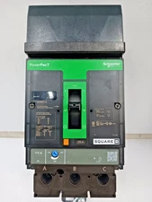 Square D PowerPact 175 Amp I-Line Circuit Breaker 3 Pole 600 VAC 35kA JGA36175