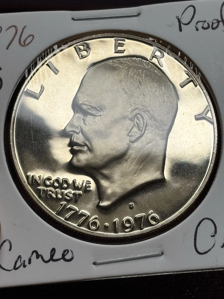 1976-S Proof Bicentennial Eisenhower Clad Dollar – Even Gold Toning – Stunning - Image 4 of 4