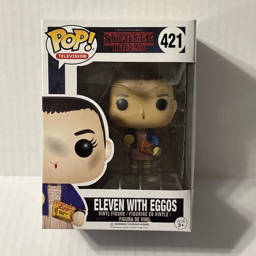 Funko POP! Eleven with Eggos #421 Stranger Things 2017 Vaulted Vinyl Figure