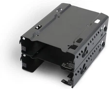 Phanteks - Stackable 3.5" HDD Bracket Duo Pack Cases Ph-Hddkt_03,Black