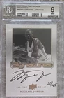 Michael Jordan 2013 Upper Deck All-Time Greats Signatures ATG-MJ17 30/45 BGS 9
