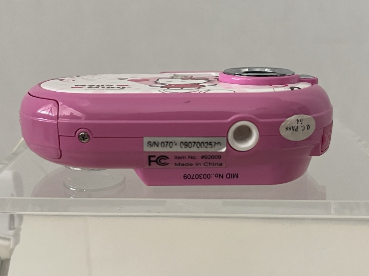 Hello Kitty Digital Camera Sanrio 2009 Used Not Tested No Charger