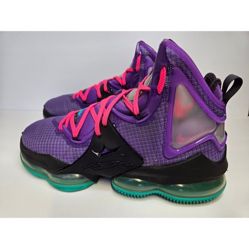 Size 9.5 - Nike LeBron 19 DJ Bron | CZ0203-500 | Purple | Basketball Shoes