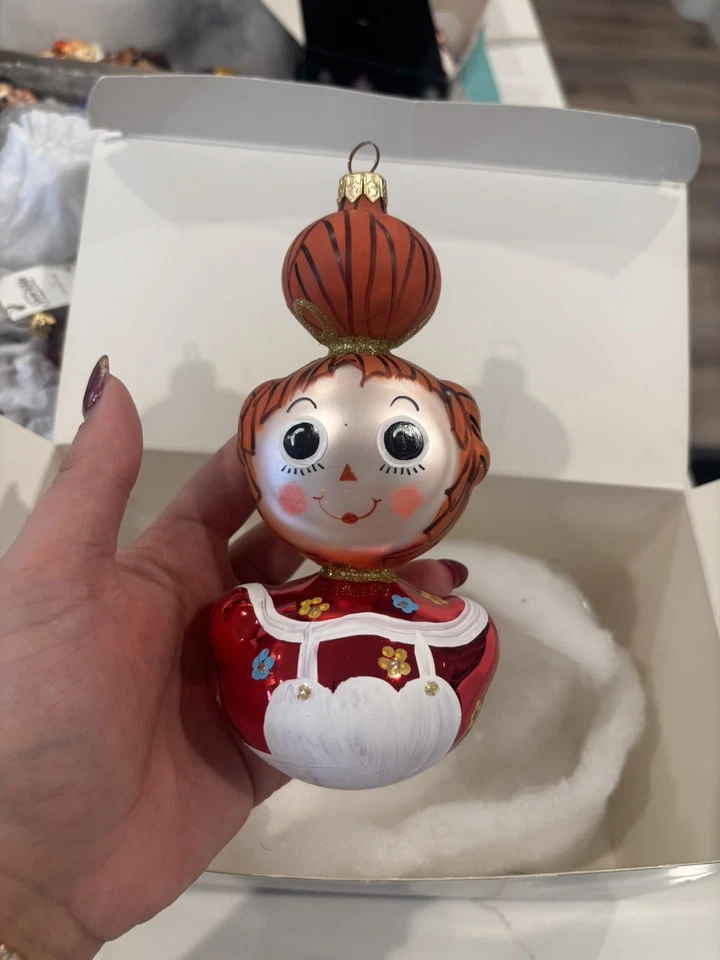 Raggety Ann and Andy (Christopher Radko) ornament - Image 3 of 4