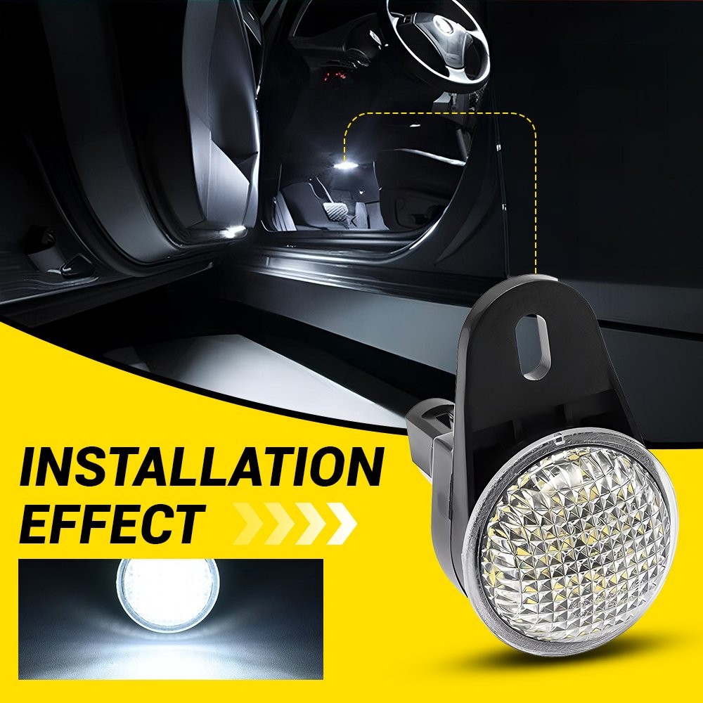 White LED Under Dash Courtesy Footwell Light Fit for Dodge Ram Durango 2013-2023 thumbnail 10