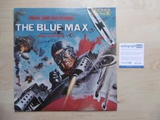 George Peppard Original Autograph Signed LP Cover Soundtrack Blu Max Vinyl ACOA