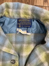 Camicia uomo vintage anni 50/60 Pendleton Disneyland Frontierland lana taglia small