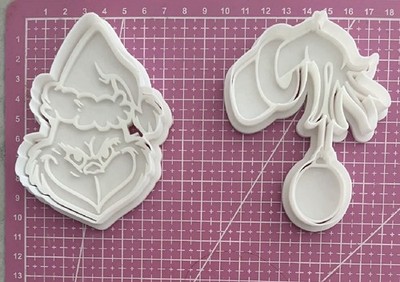 Grinch Cookie Cutter Set Christmas Cookie Cutters for Baking Christmas Biscuit