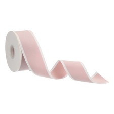 9.8 Yards x 1.5" Christmas Striped Ribbon, Candy Ribbon Roll Fabric, Pink