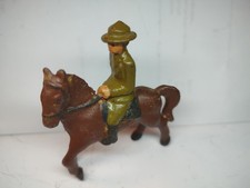 Early. Grey Iron U.S Cavalryman