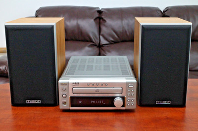 DENON UD-M3 Stereo Audio CD/ Receiver Personal Component System TESTED (1187)
